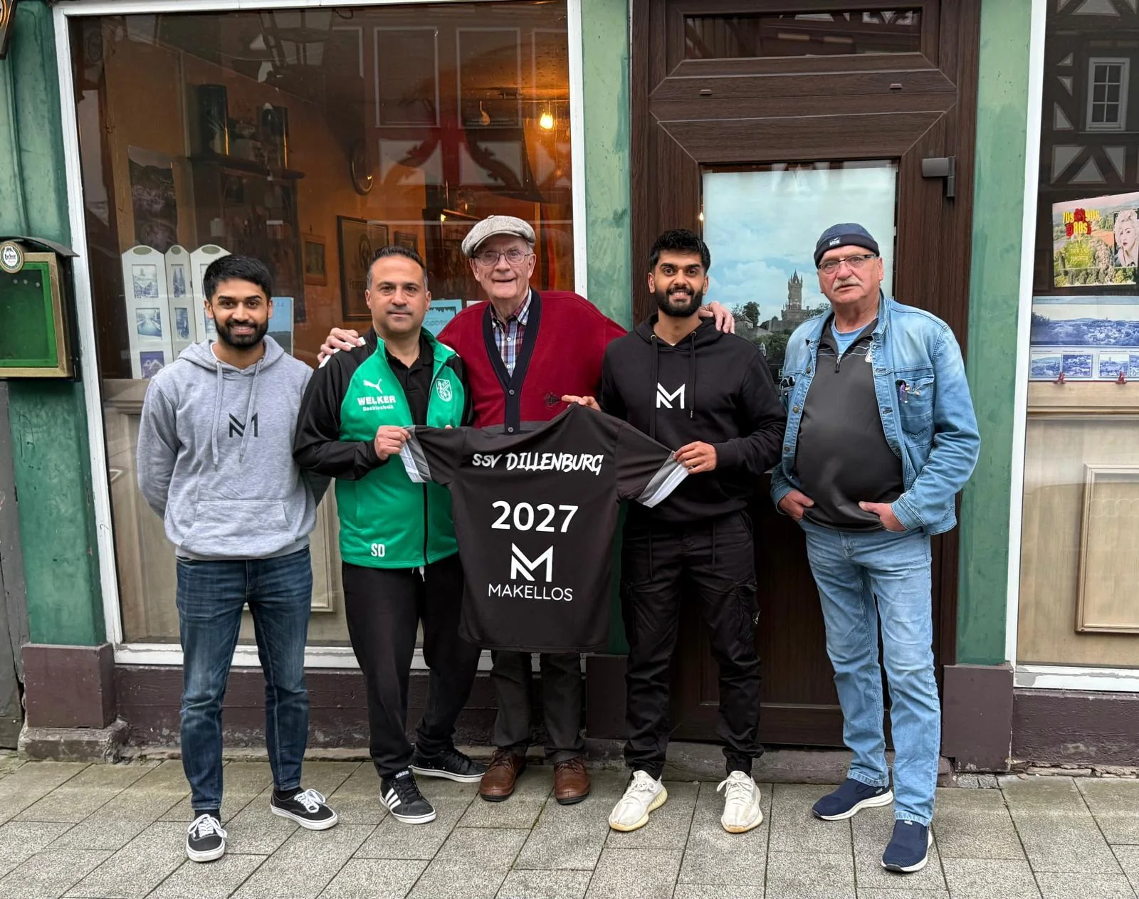 SSV Dillenburg Trikotübergabe