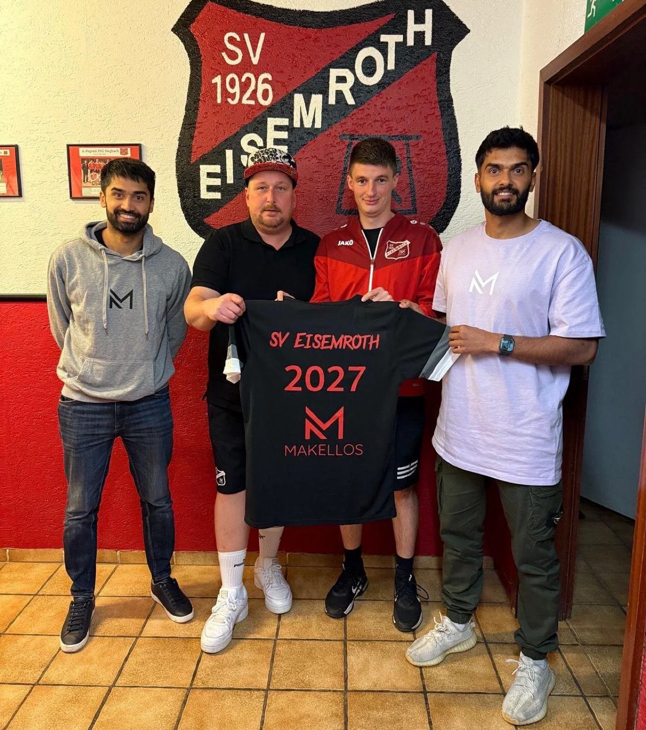Individuell veredeltes Trikot für den SV Eisemroth